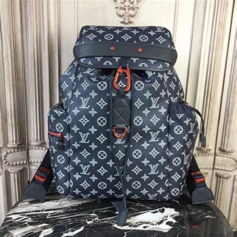 louis vuitton mens backpack fake|authentic louis vuitton label.